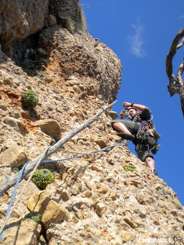 Jugant amb els tascons a la 8a tirada